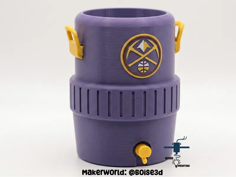Denver Nuggets Koozie 3D Printed 12 Oz Cans