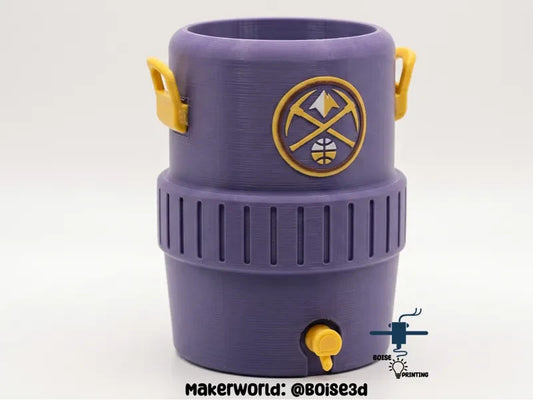 Denver Nuggets Koozie 3D Printed 12 Oz Cans