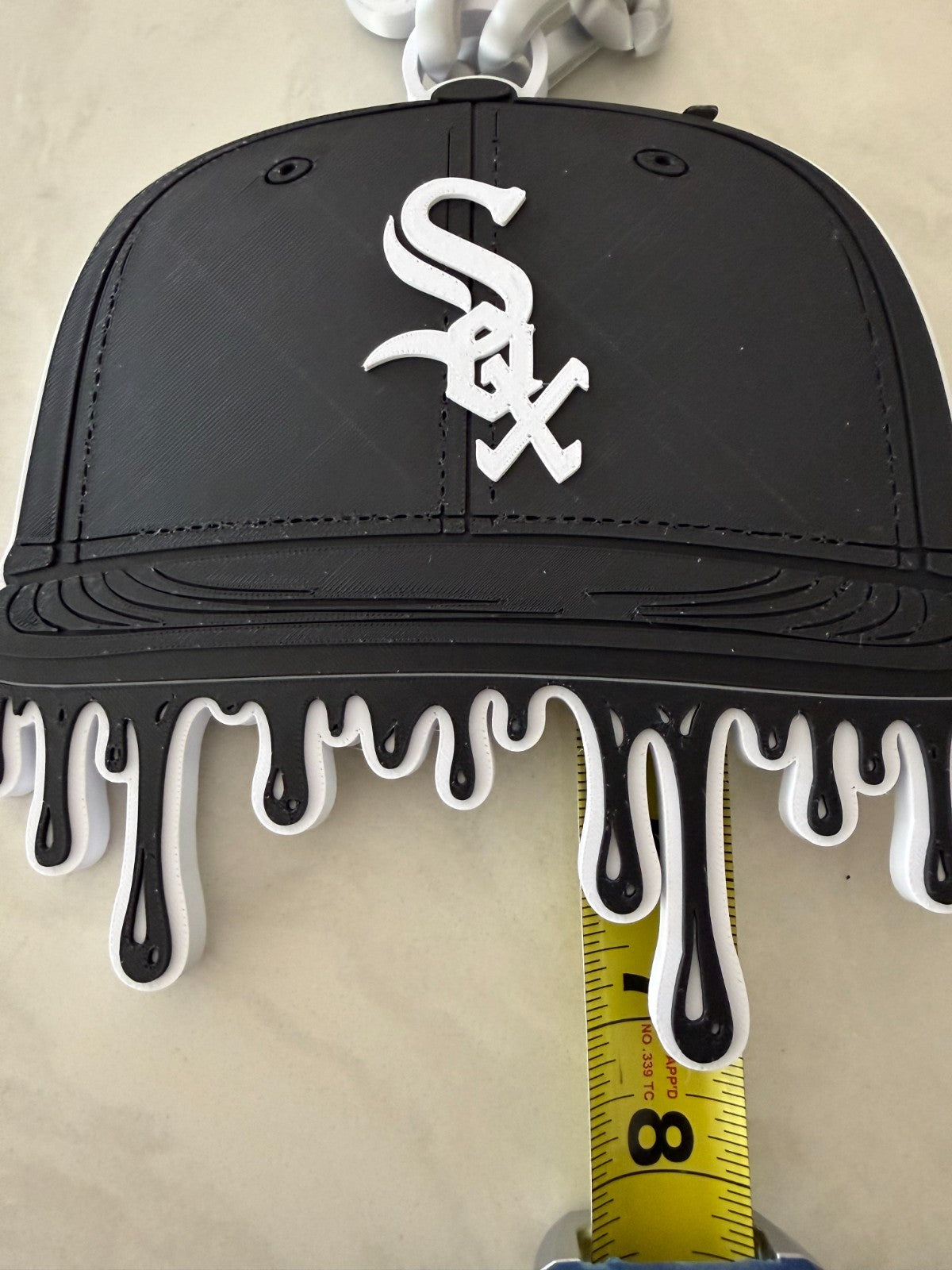 Chicago White Sox Drip Oversized Baseball Cap Hype Chain “South Siders, Gift MLB