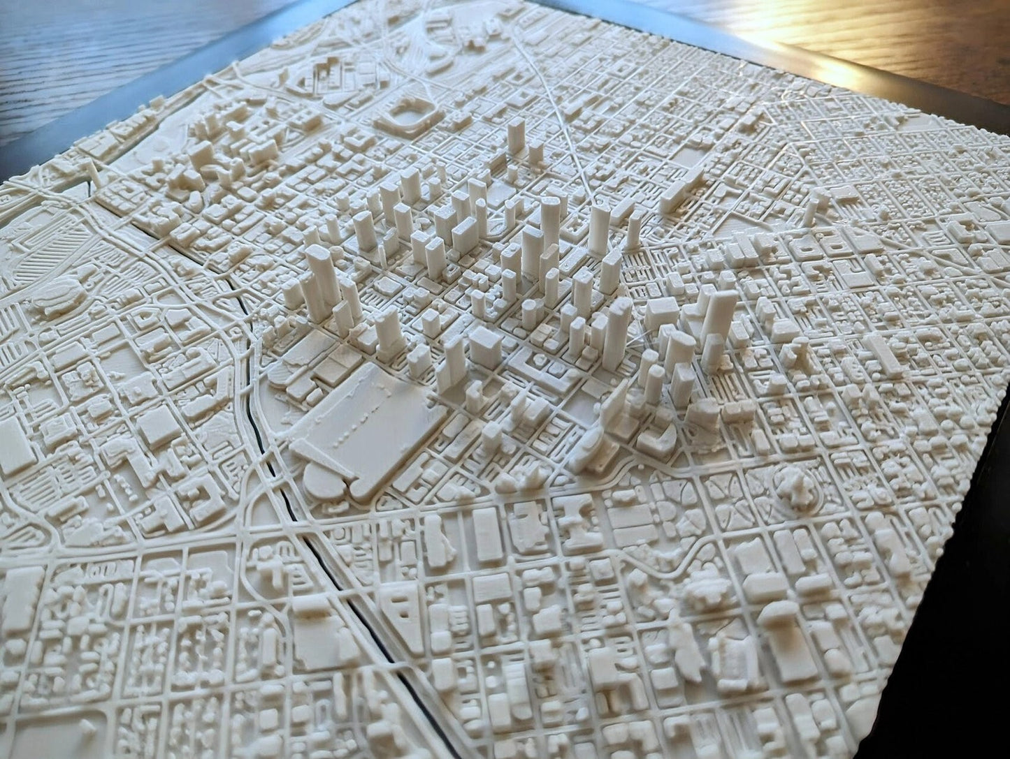Denver Colorado USA 3D City Map