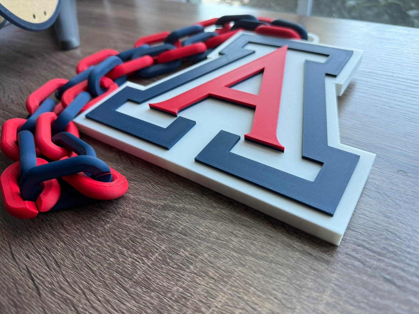 Arizona Wildcats Oversized Necklace, Hype Chain [Made To Order]