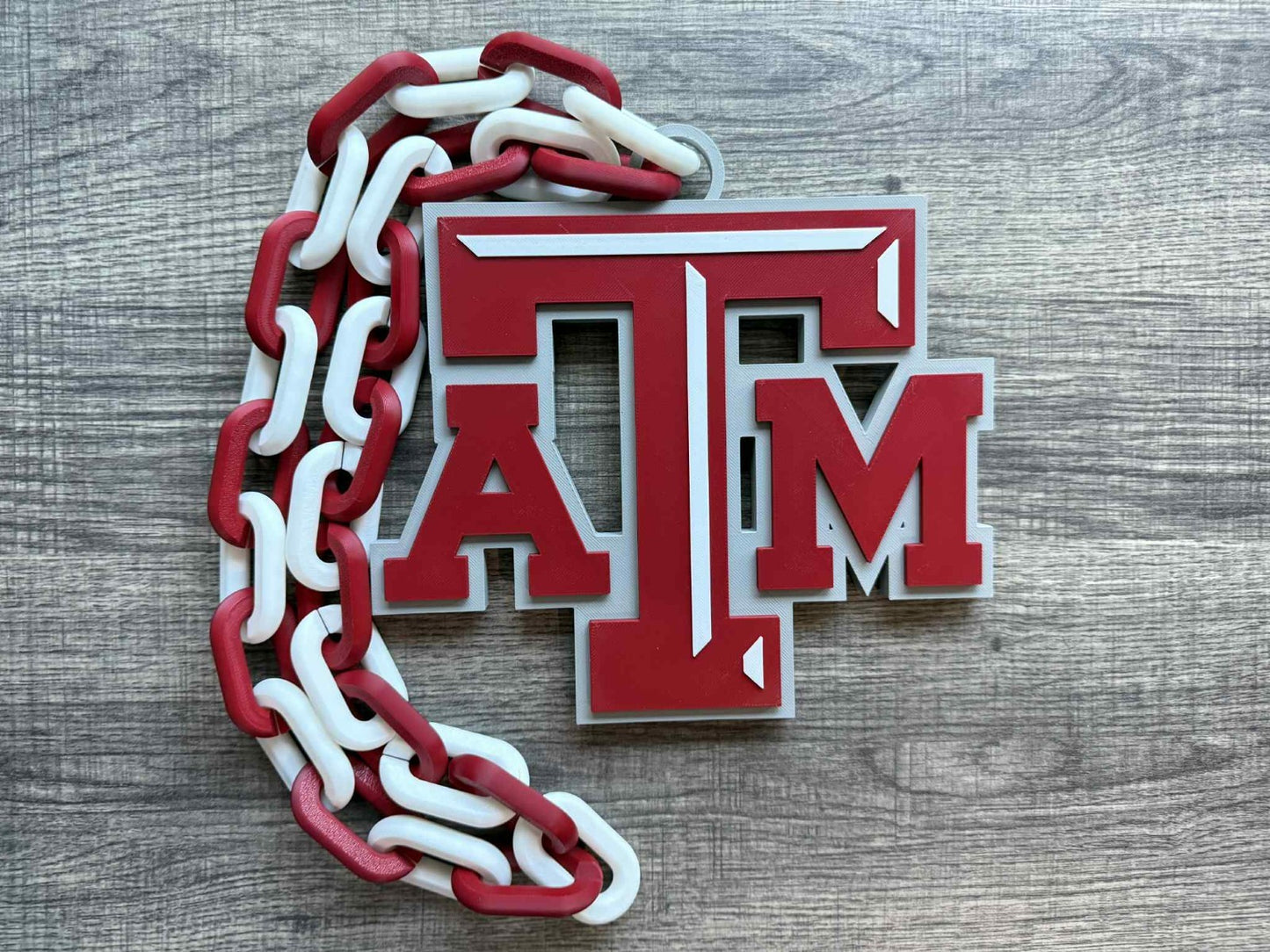 Texas A&M Aggies Oversized Necklace, Hype Chain [Made To Order]