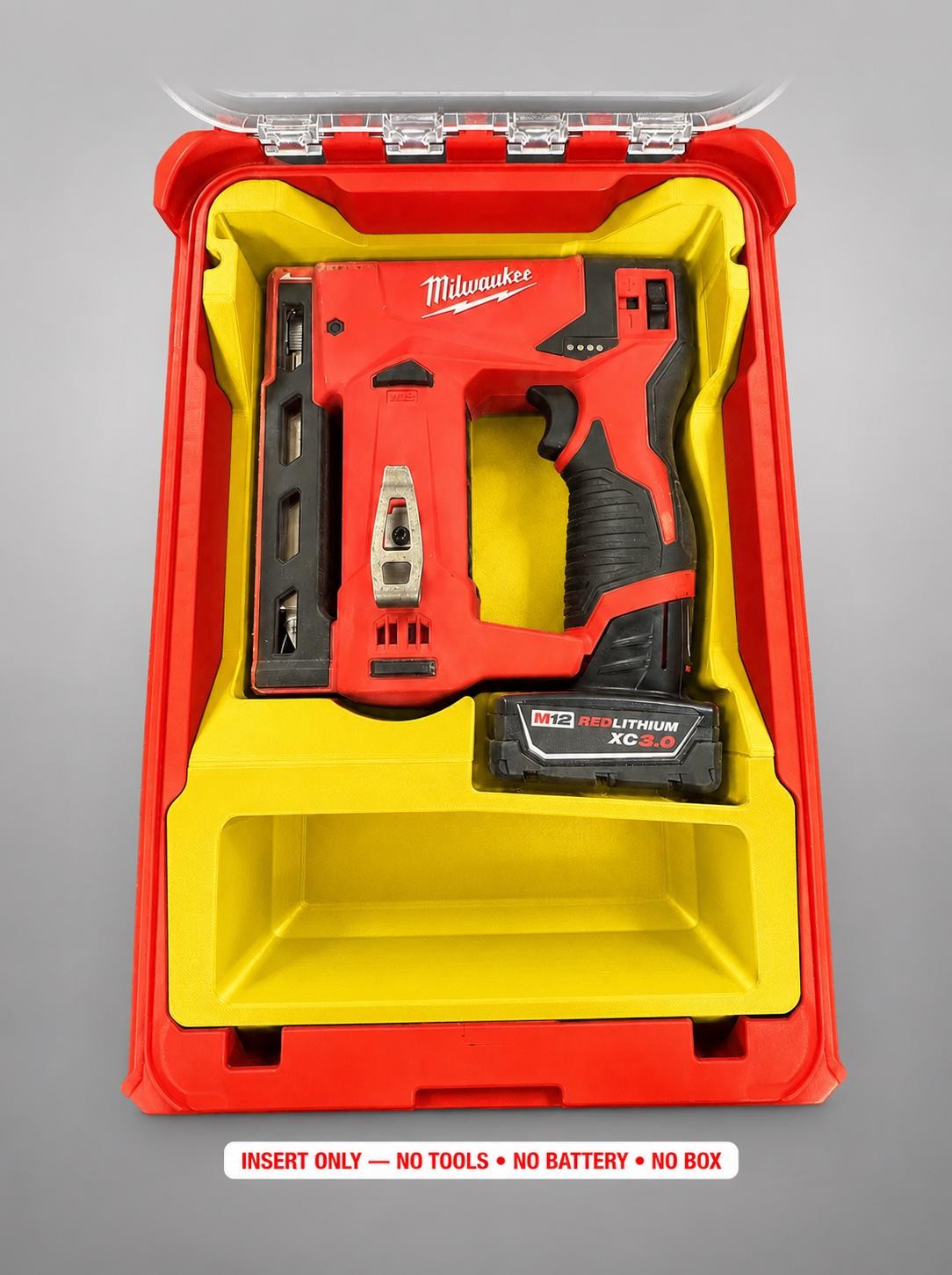 Milwaukee Packout Insert for M12 12V Cordless 3/8 in. Crown Stapler