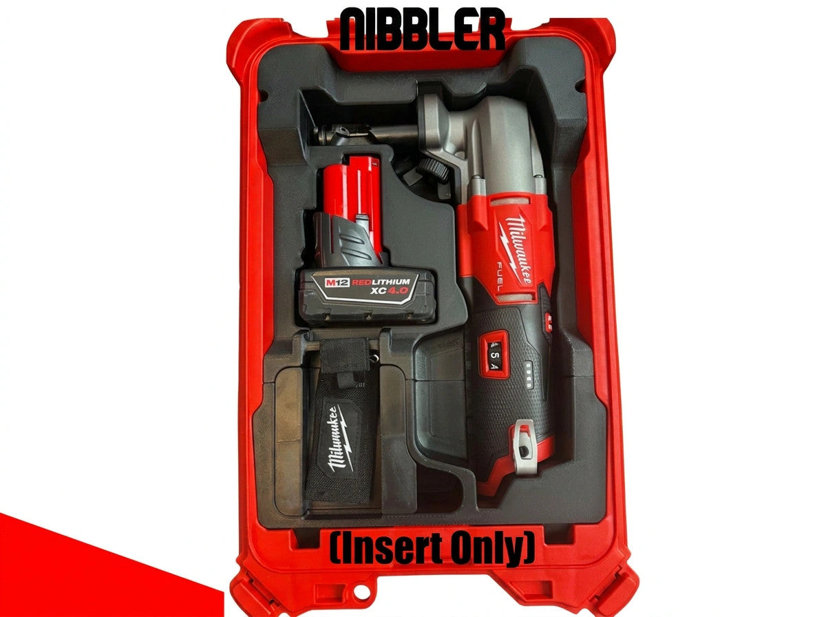 Fits Milwaukee M12 2476-20 Nibbler PACKOUT Organizer Insert (Insert Only)