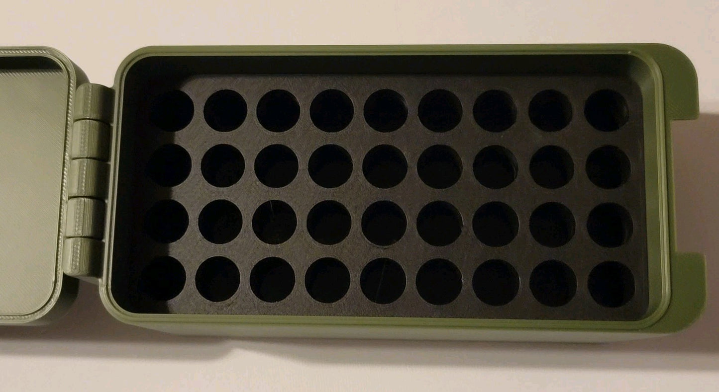 .410 u pick 2.5" 3" Ammo Box 36 rds Gauge Snap Lock 3D Printed Storage Can