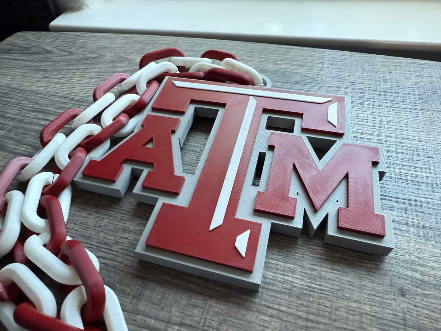 Texas A&M Aggies Oversized Necklace, Hype Chain [Made To Order]