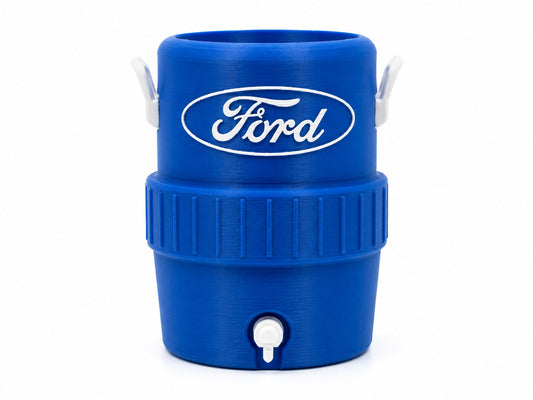 Ford 12 oz Can Koozie 3D Printed Can Cooler Beer Soda Holder
