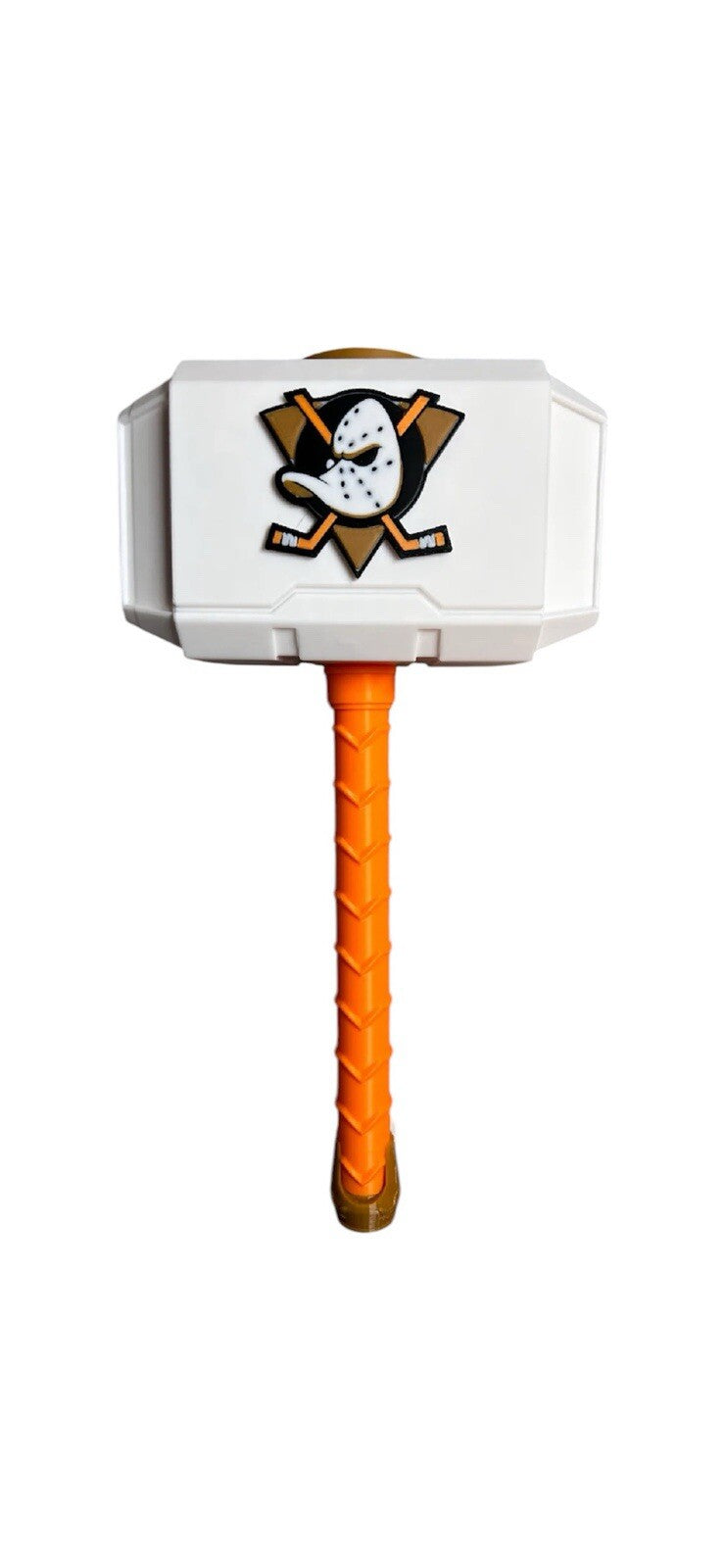 Anaheim Ducks NHL Mjolnir Thor's Hammer. Life Size  3D Printed Fan Art