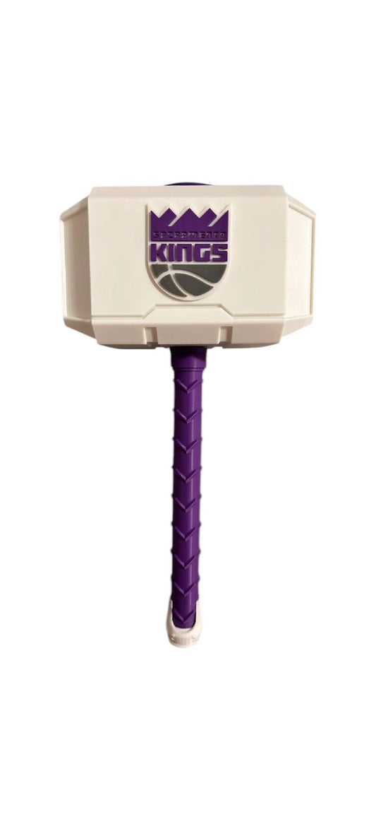 Sacramento Kings NBA Mjolnir Thor's Hammer. Life Size  3D Printed Fan Art. Thor