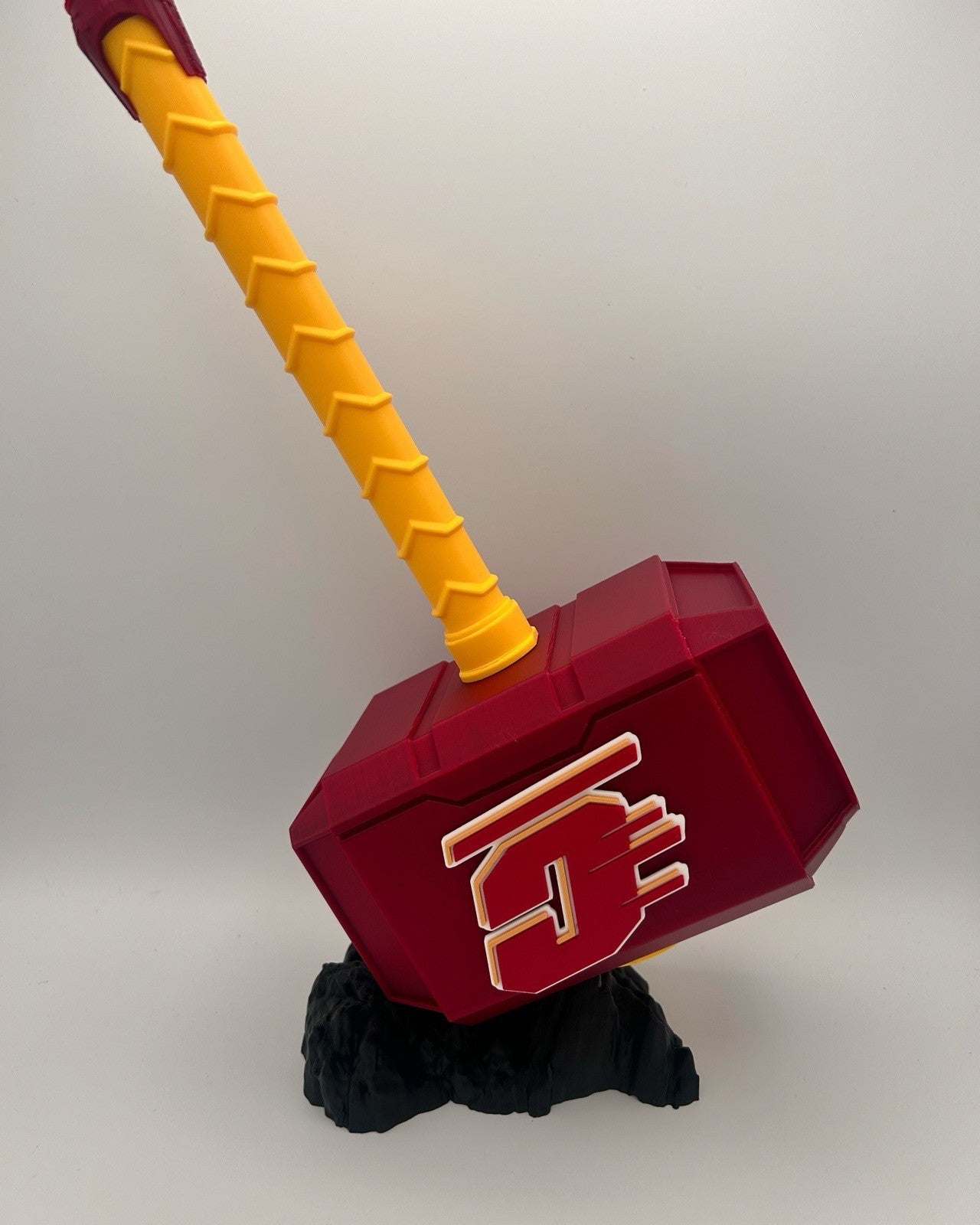 USC Trojans themed Mjolnir Thor's Hammer BASE NOT INCLUDED