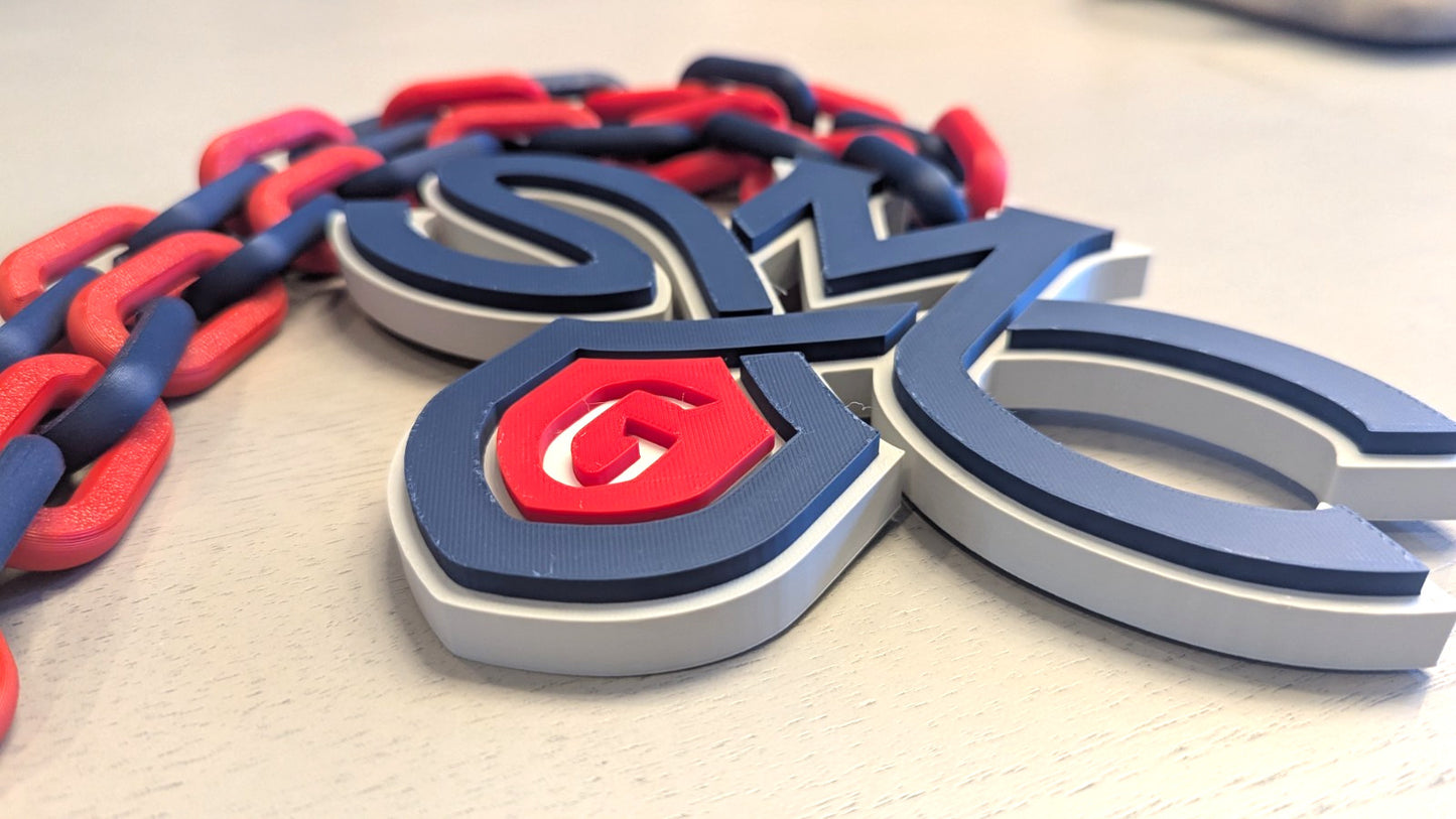 Saint Mary's Gaels Over-Sized Necklace Logo Pendant Hype Chain