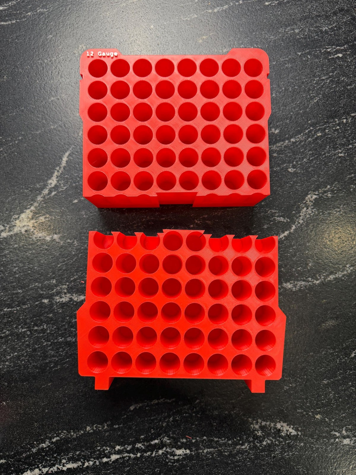 3D Printed 12 Gauge Ammo Insert Milwaukee Compact Low-Profile Packout 96 rounds