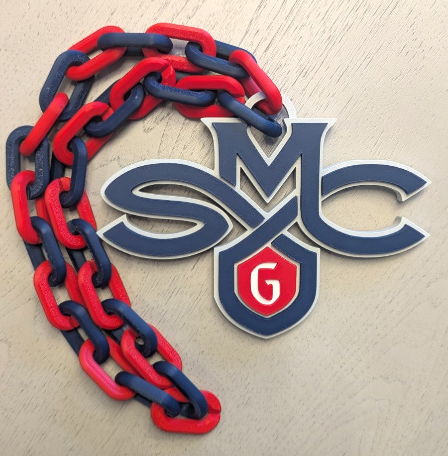 Saint Mary's Gaels Over-Sized Necklace Logo Pendant Hype Chain