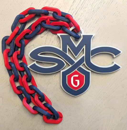 Saint Mary's Gaels Over-Sized Necklace Logo Pendant Hype Chain