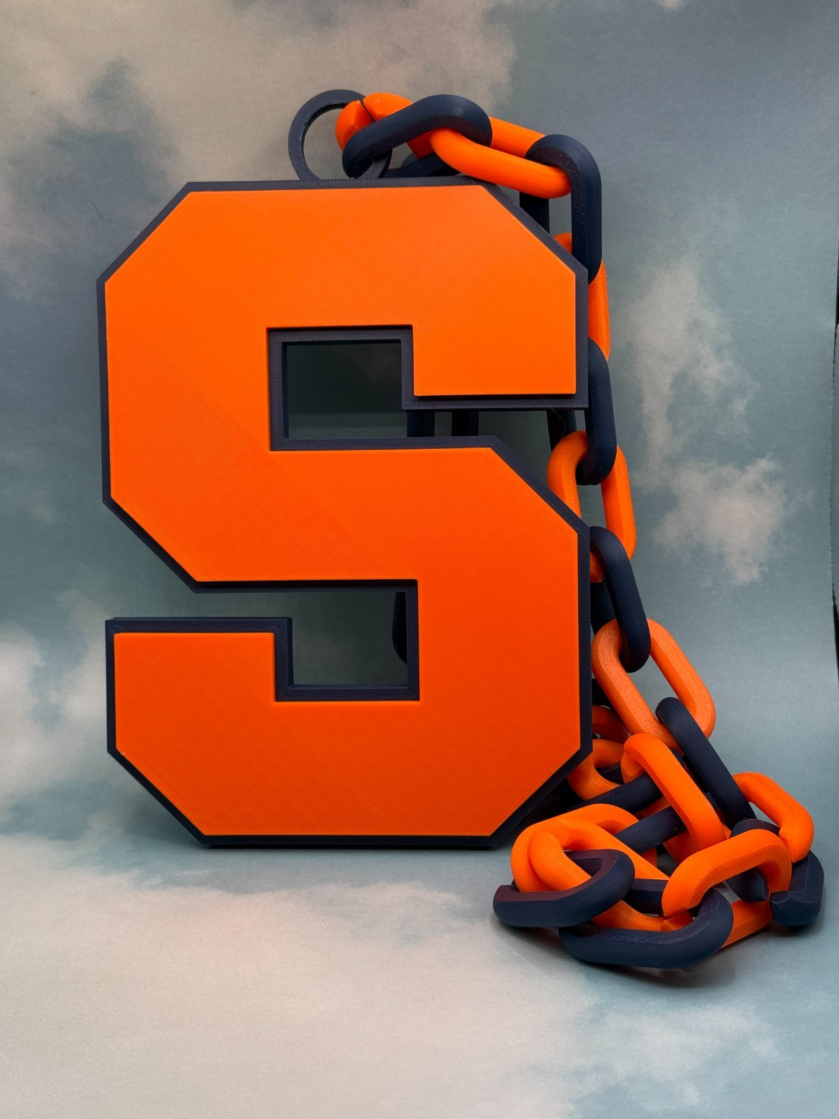 Syracuse University Oversized Logo Necklace Hype Chain