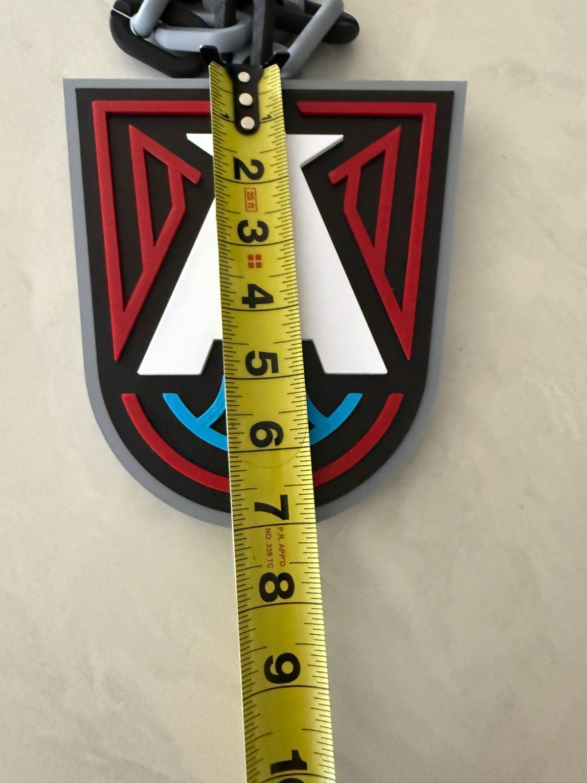 Atlanta Dream Oversized Necklace, Hype Chain WNBA HandMade 3D Printed