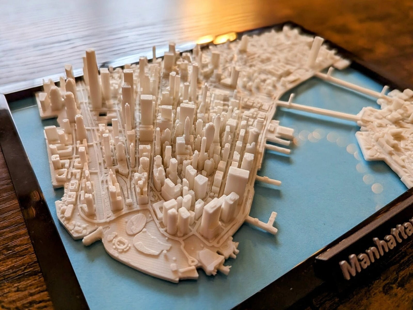 New York City Lower Manhattan USA 3D City Map