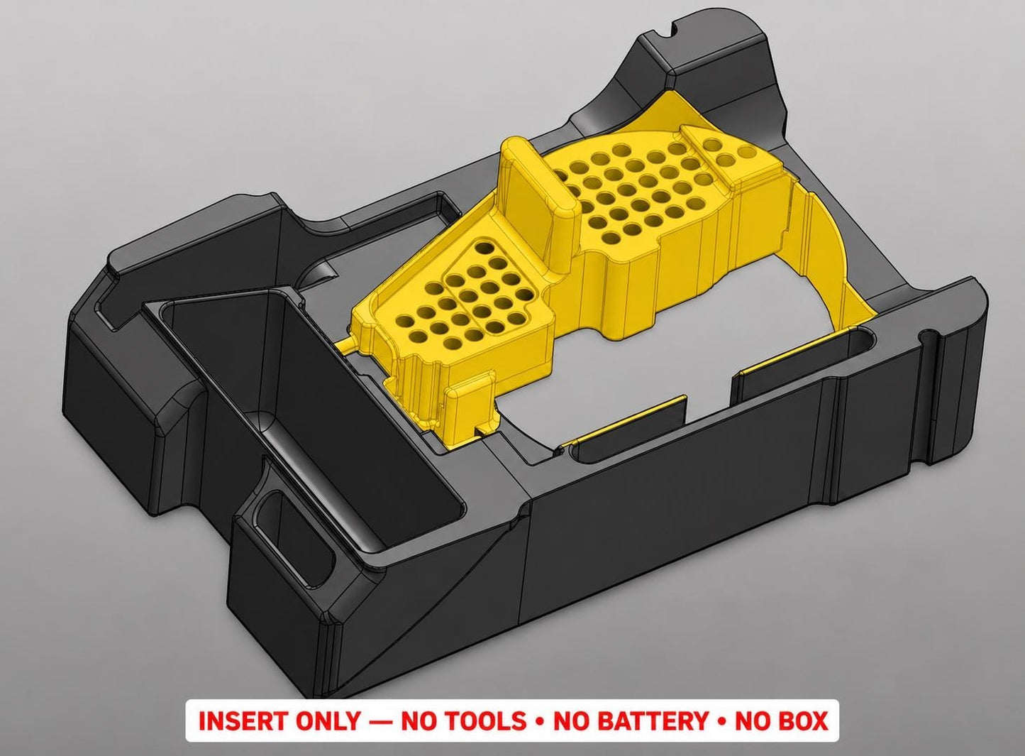 Milwaukee Packout Insert for M18 Fuel Compact Router | 3D Printed