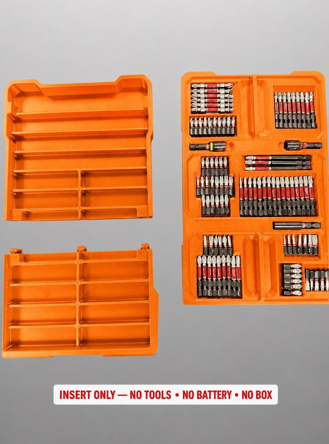 Milwaukee Packout Insert for PACKOUT SHOCKWAVE Driver Bit Kit 100pc