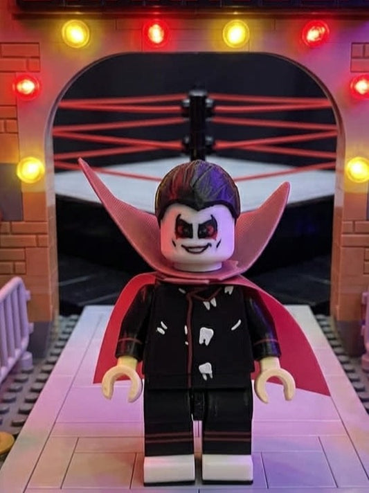 Wwe Danhausen 8 inches tall 3D Printed Lego Inspired