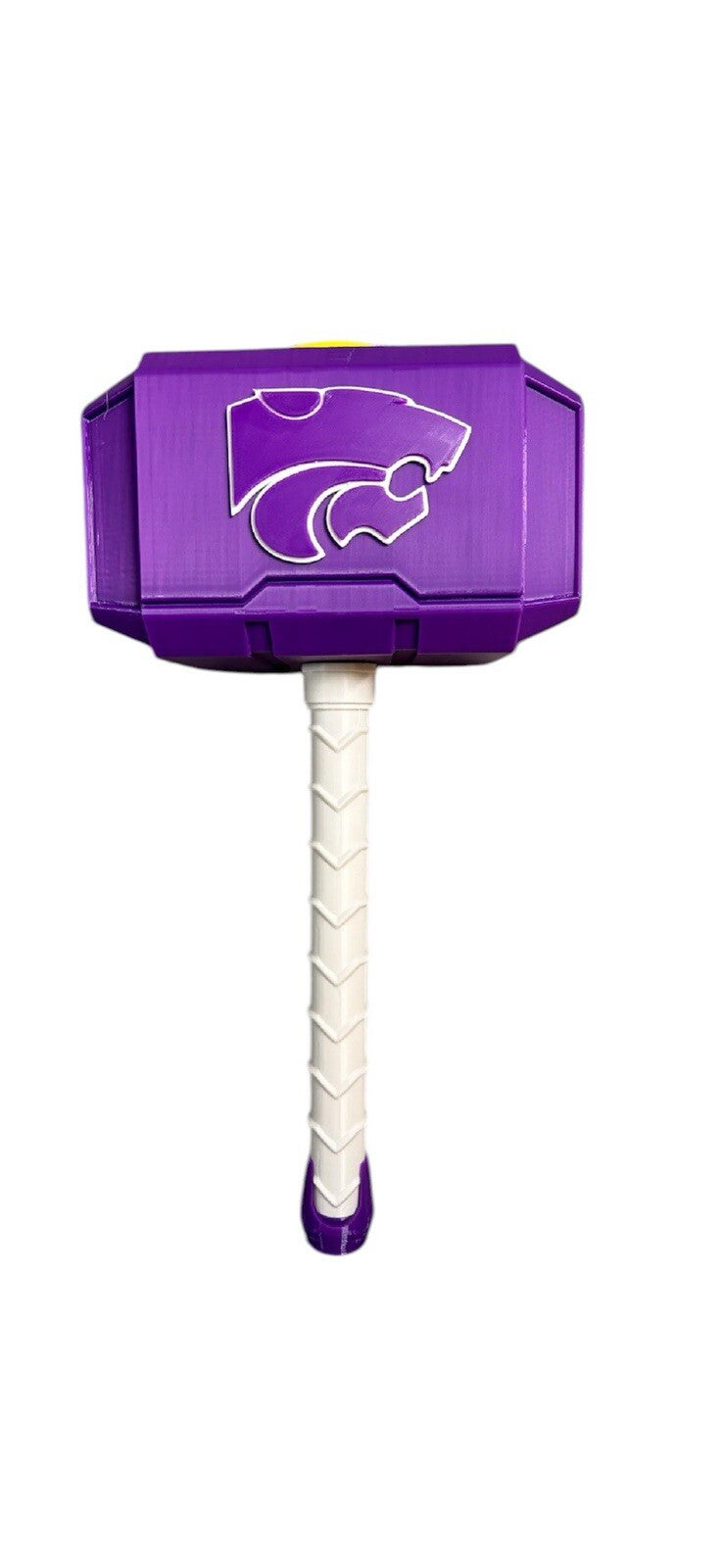 Kansas State Wildcats NCAA Mjolnir Thor Hammer. 3D Printed Fan Art