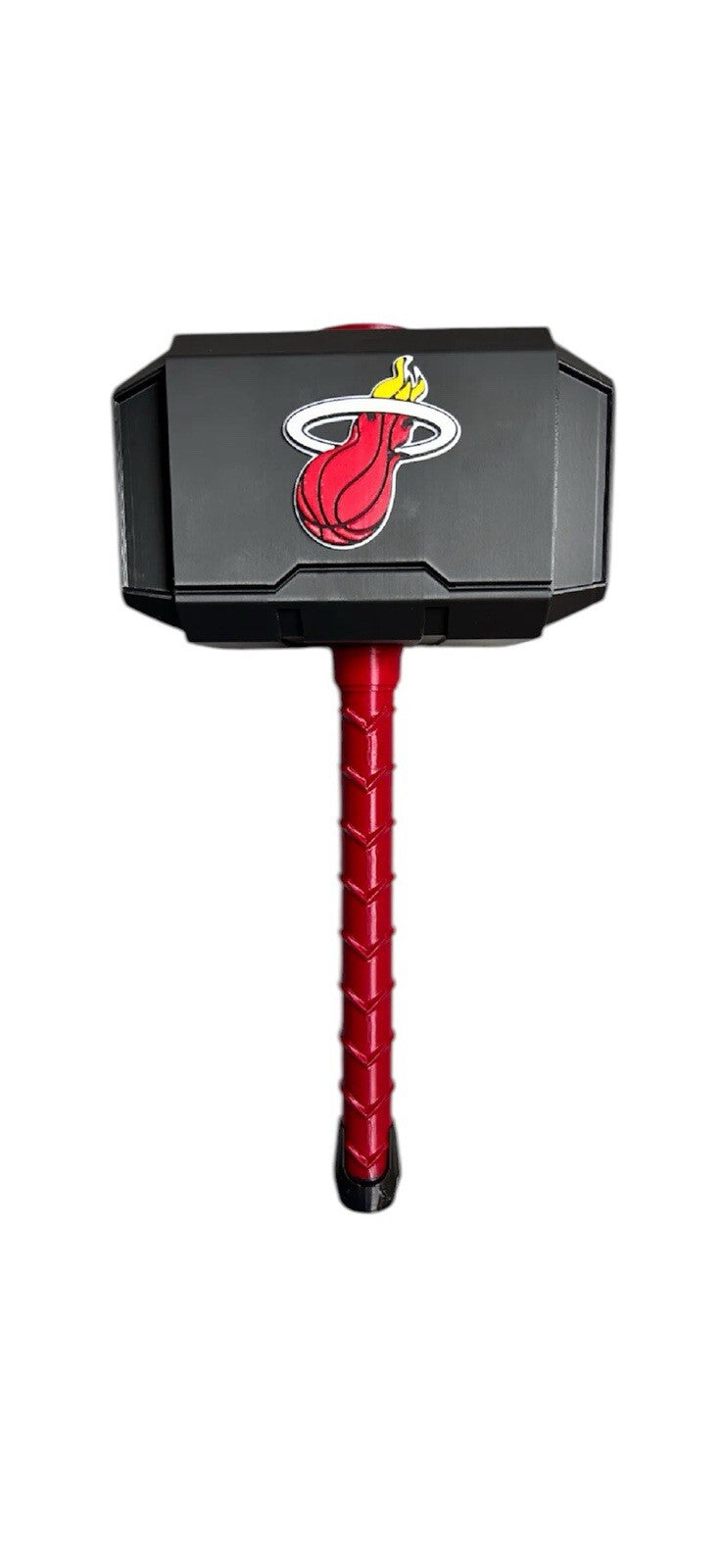 Miami Heat  NBA Mjolnir Thor's Hammer. Life Size  3D Printed Fan Art