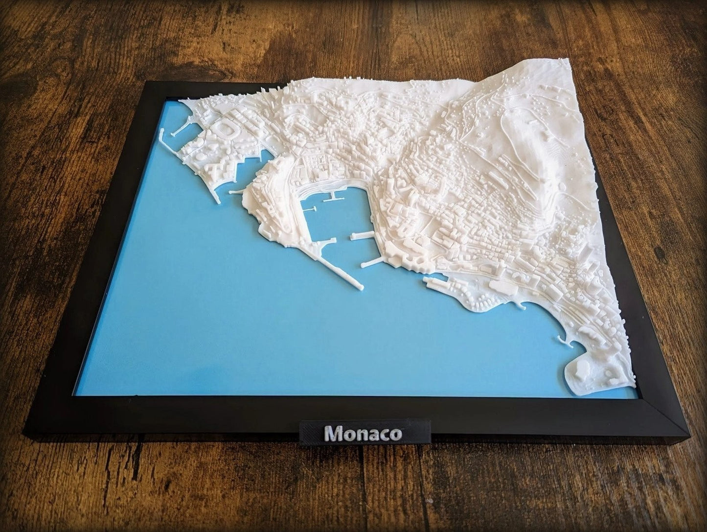 Monaco 3D City Map