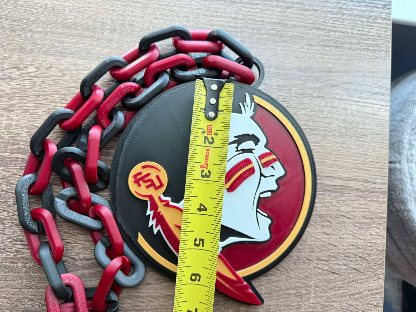 Florida State Seminoles Oversized Necklace, Pendant [Made to Order]