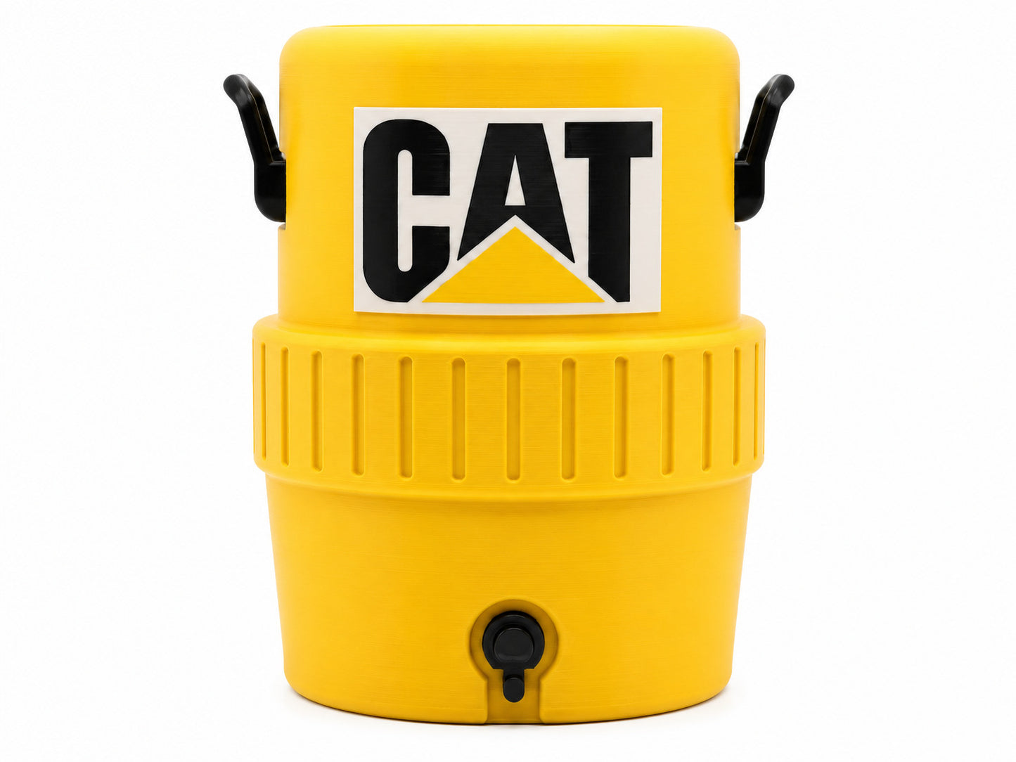 CAT Construction 12 oz Can Koozie 3D Printed Can Cooler Beer Soda Holder