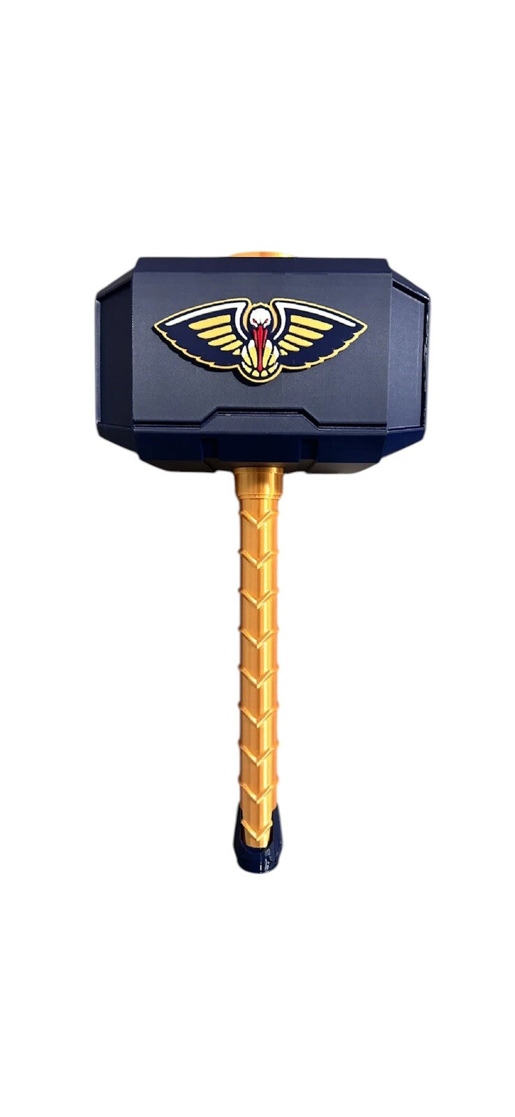 New Orleans Pelicans NBA Mjolnir Thor's Hammer. Life Size  3D Printed Fan Art