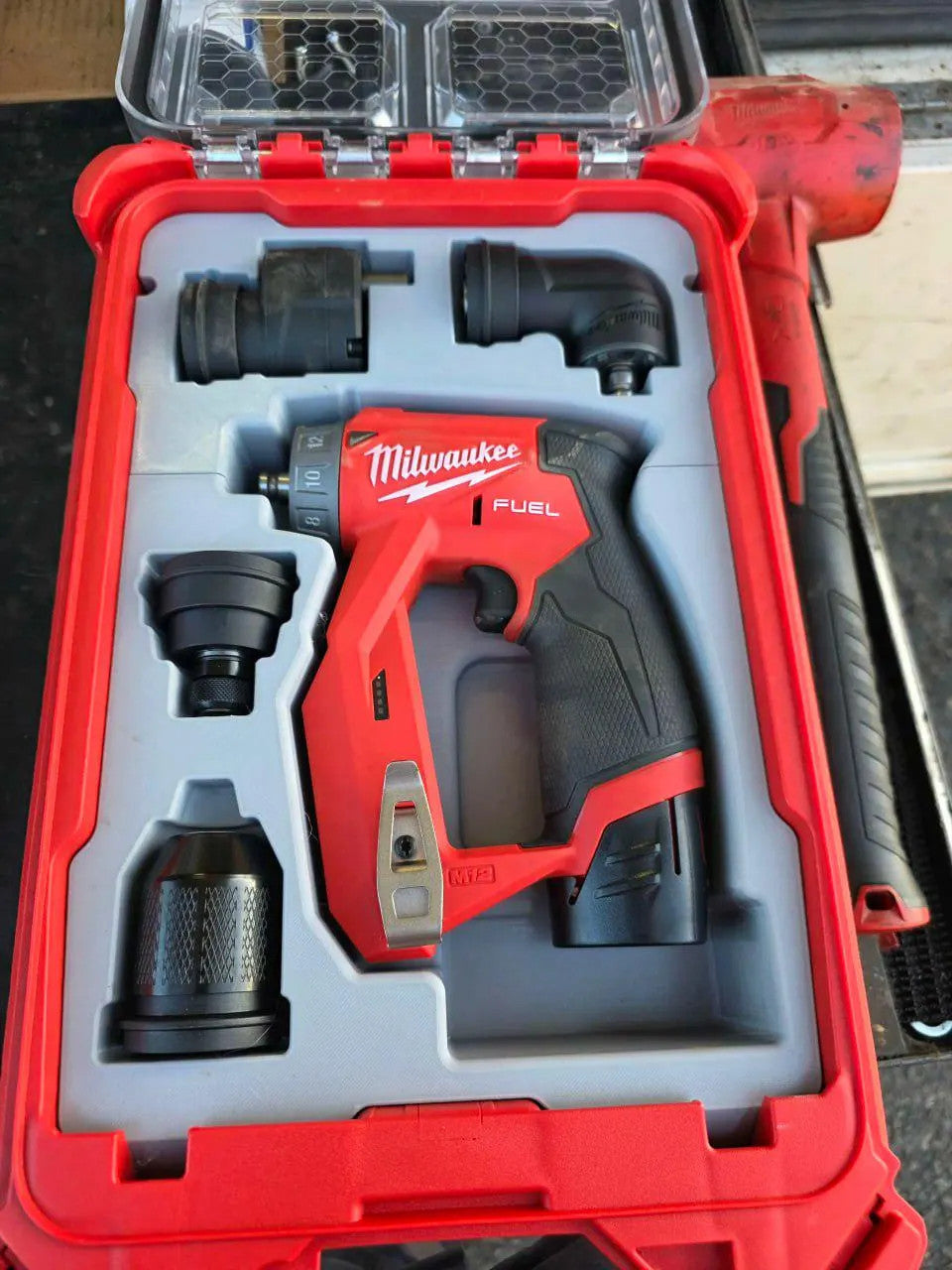 Packout Insert 3D Printed ABS M12 Fuel 2505-20 Drill Driver Organizer Tray Made