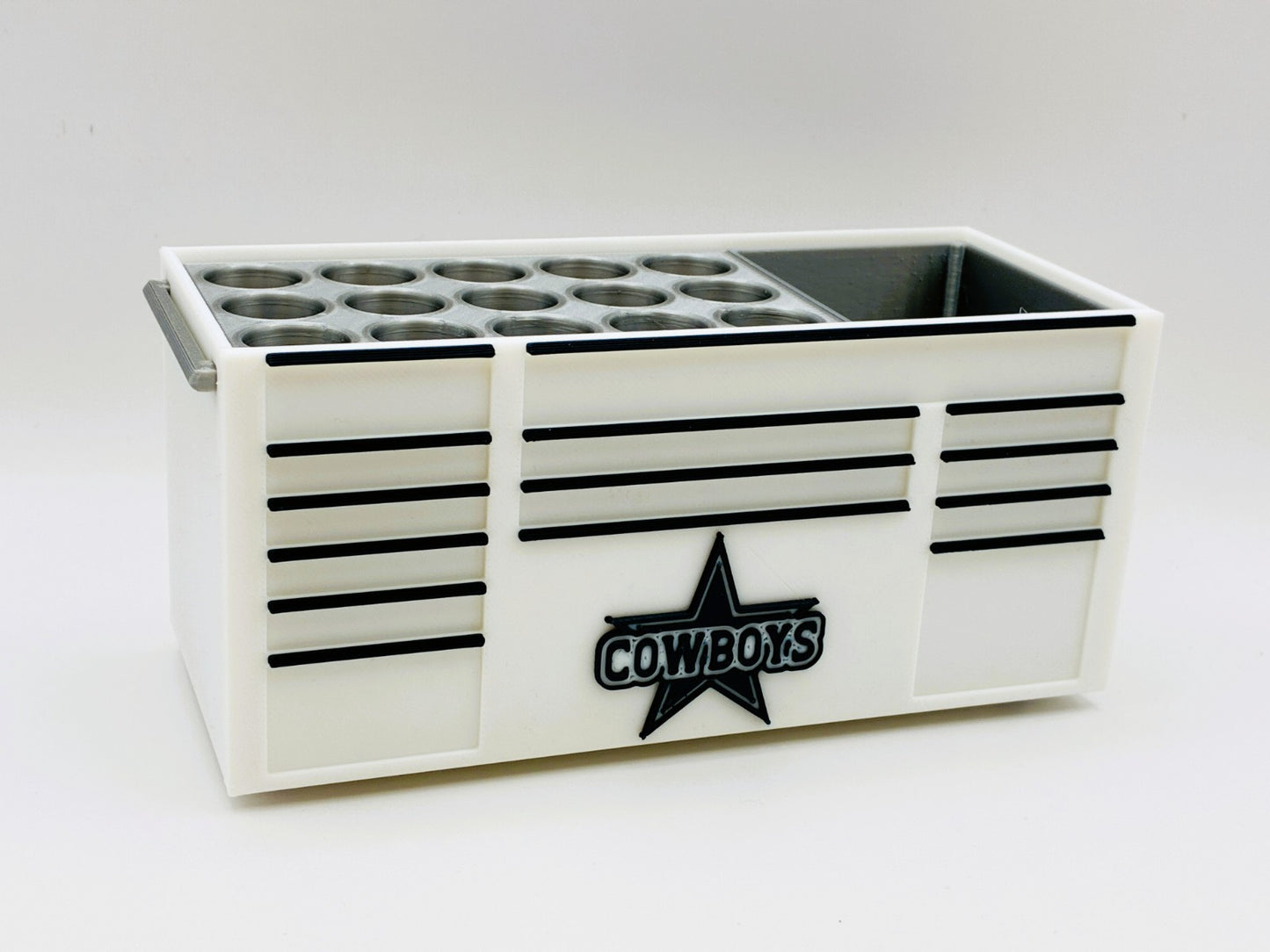 Cowboys Mini Toolbox Pen Holder – Desk Organizer Gift