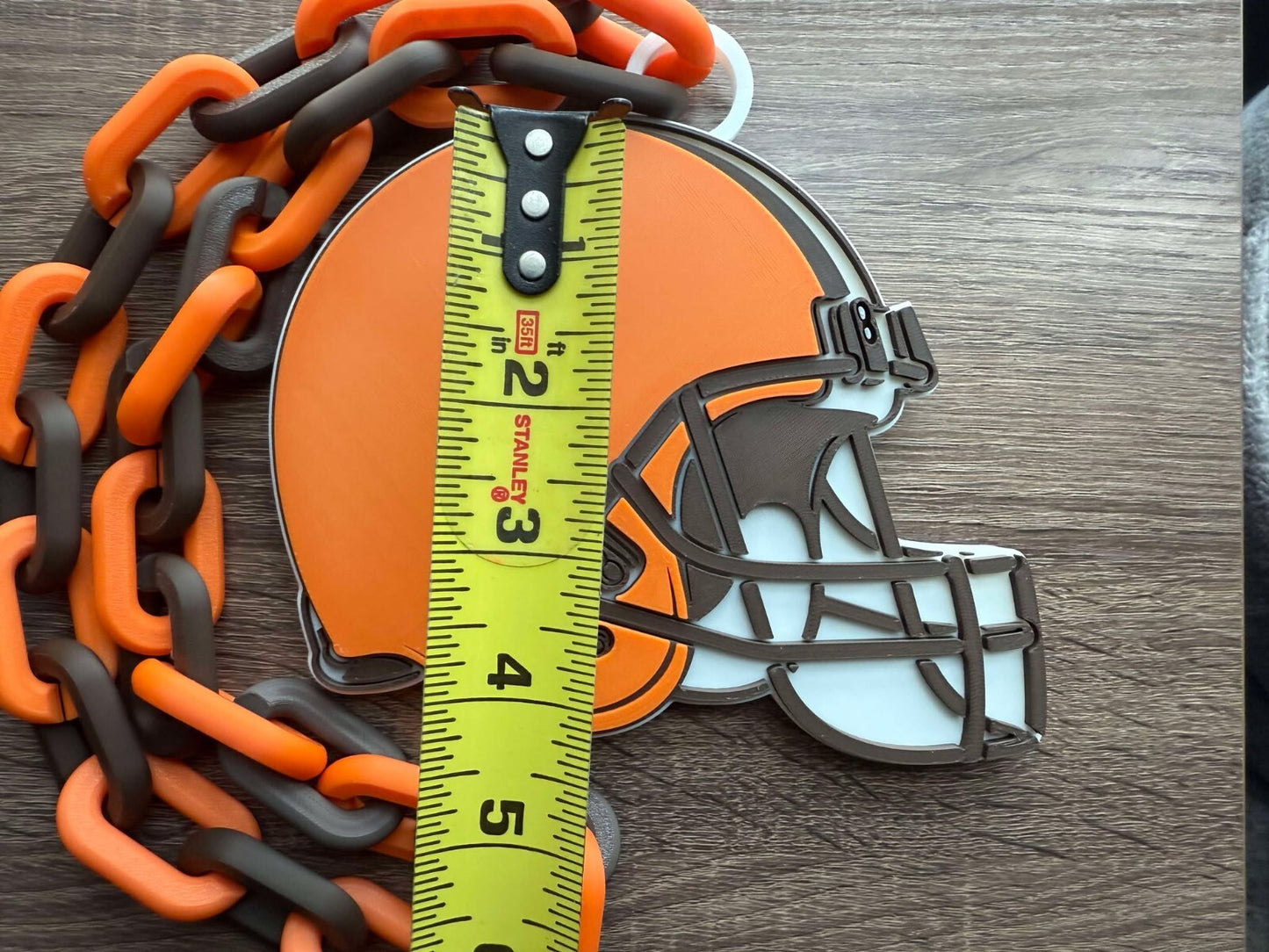 Cleveland Browns Oversized Necklace, Hype Chain