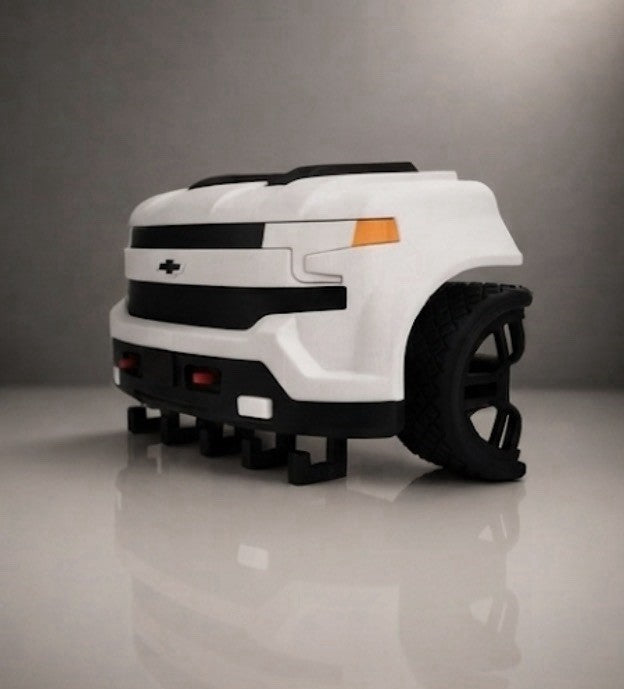 3D Printed Chevy Silverado Truck Front End Key Holder Wall Mount