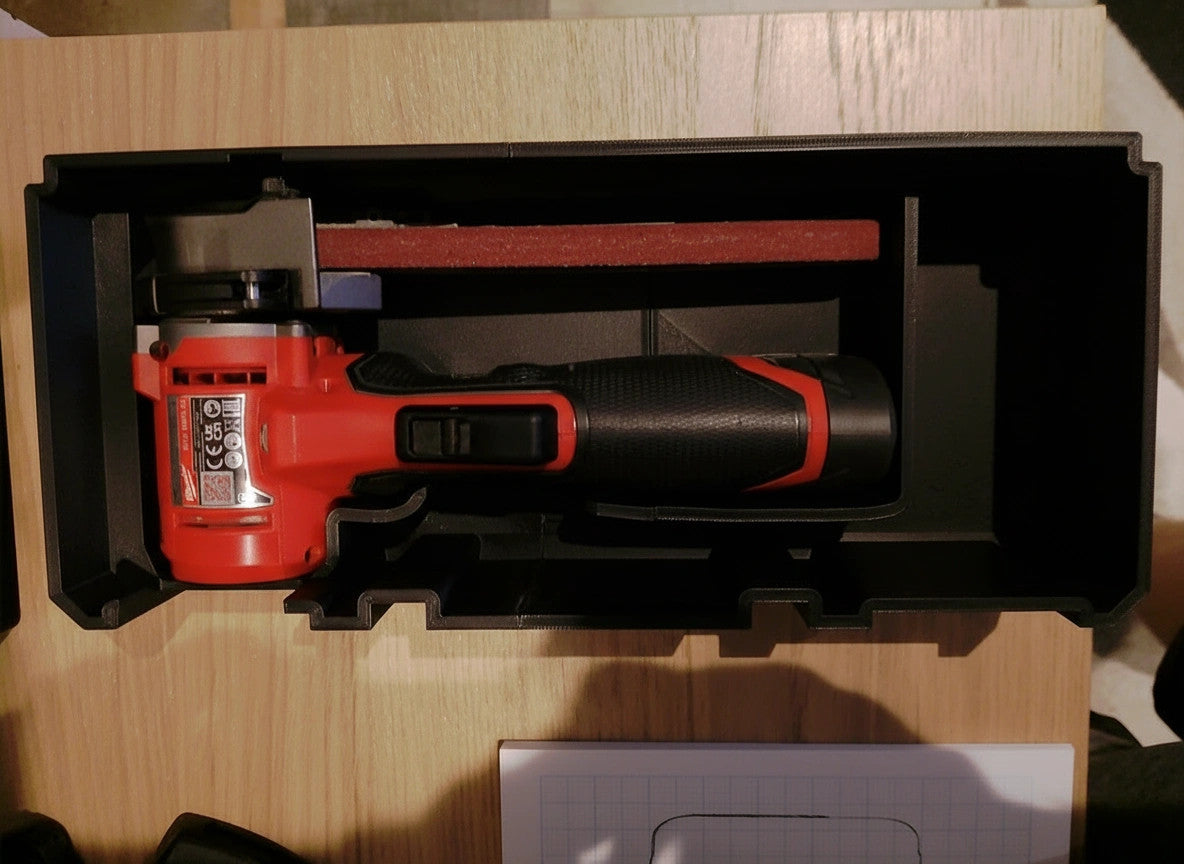 Milwaukee PACKOUT Drawer Insert – M12 Belt File (Insert Only) MD