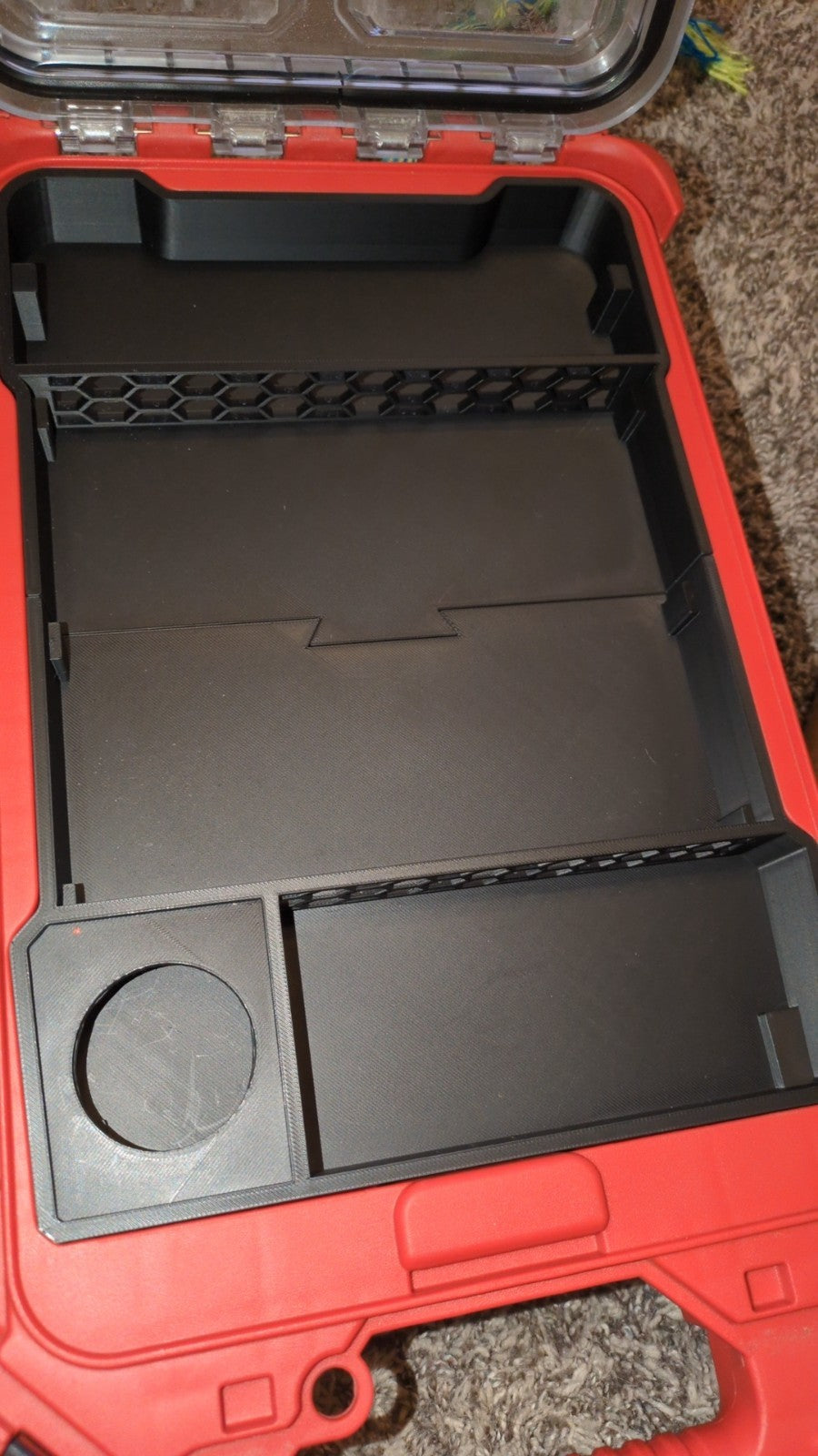 Cigar Humidor Insert with Hygrometer for PACKOUT Low Profile Bin (Insert Only)