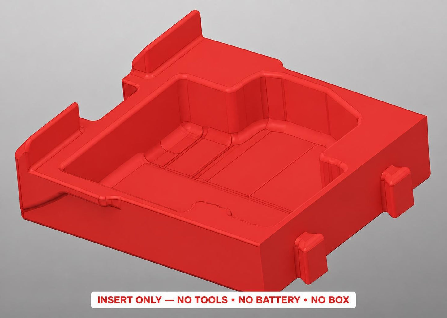 Milwaukee Packout Insert for Laser Line + Distance Meter Storage | 3D Printed