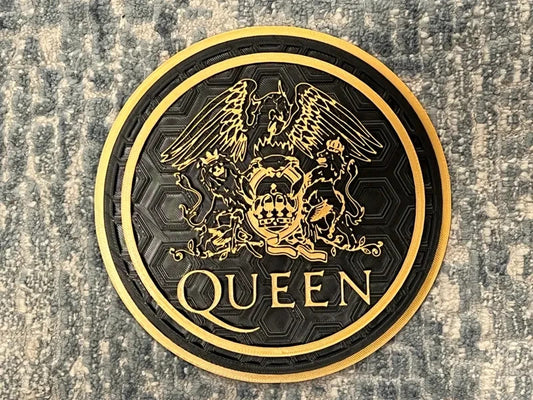 Queen Wall Art Or Display 3D printed Dimensional Mosaic