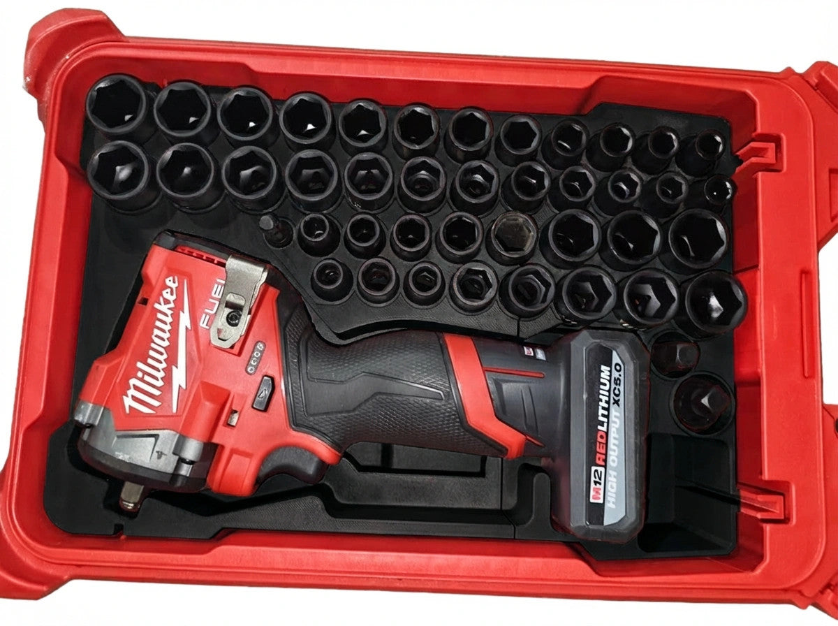Fits Milwaukee 3049-20 Impact & Socket Insert for PACKOUT (Insert Only)