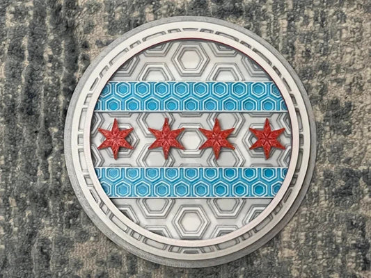 WWE CM PUNK Wall Art Or Display 3D printed Dimensional Mosaic