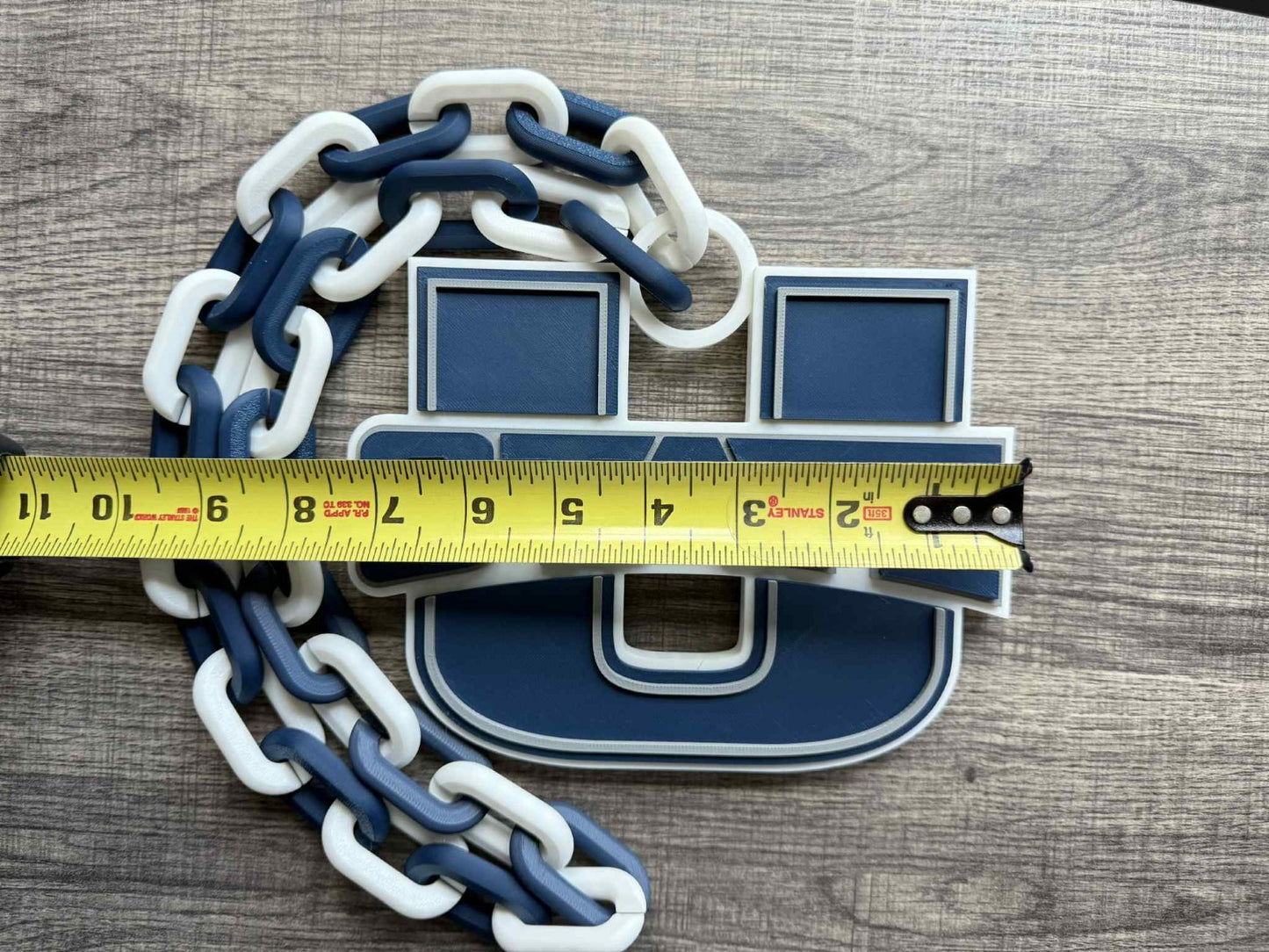 Utah State Aggies Logo Oversized Necklace, Hype Chain [Made To Order]