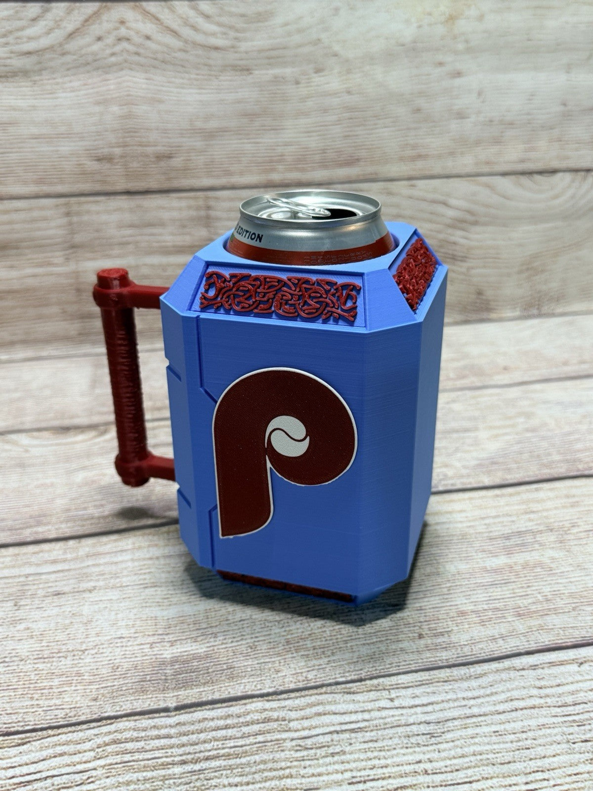Philadelphia Phillies  Mjolnir Inspired Drink Koozie Thor’s Hammer 3D printed