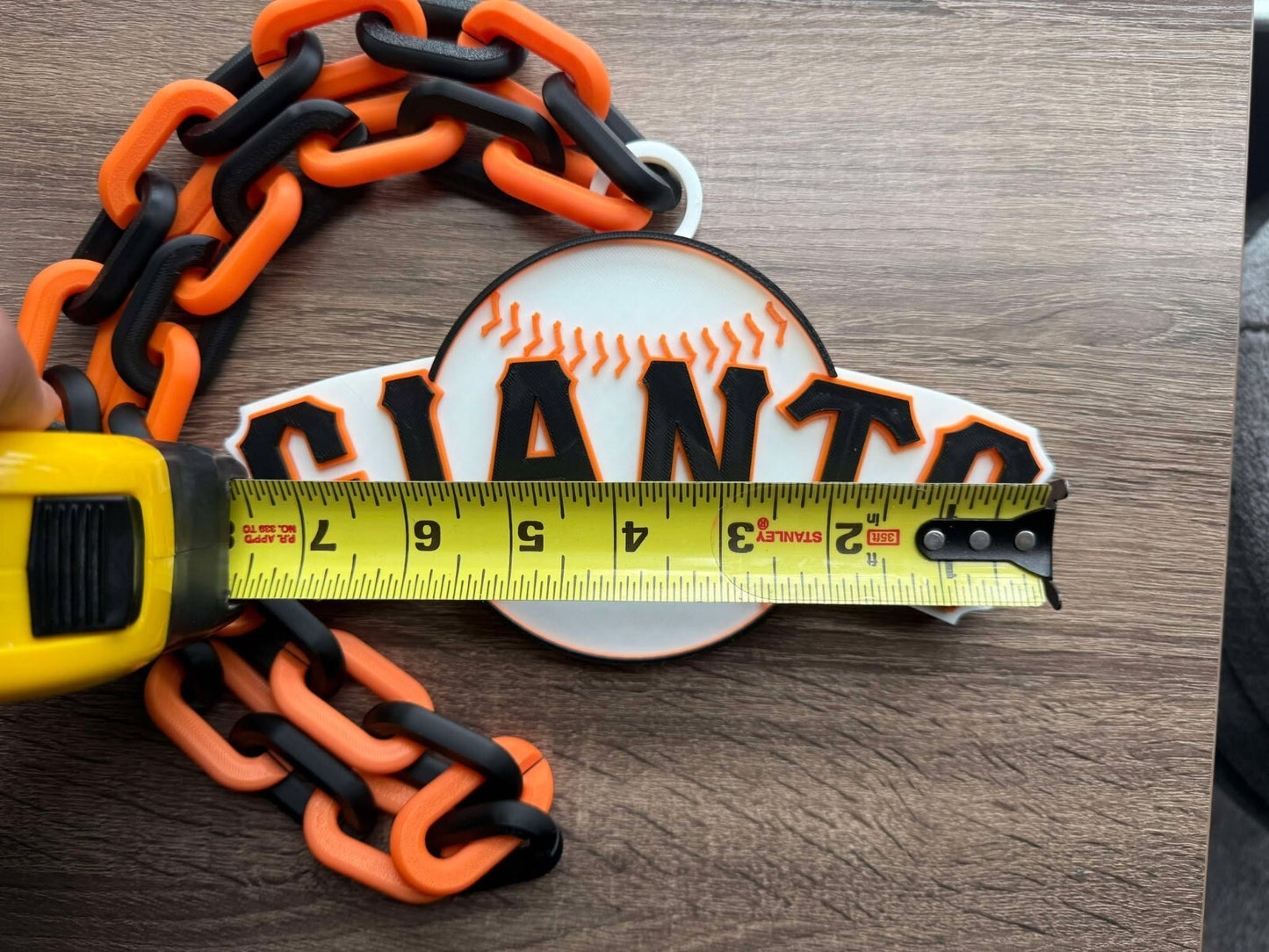 San Francisco Giants 3D Printed Sports Chain, Necklace [Made to Order]