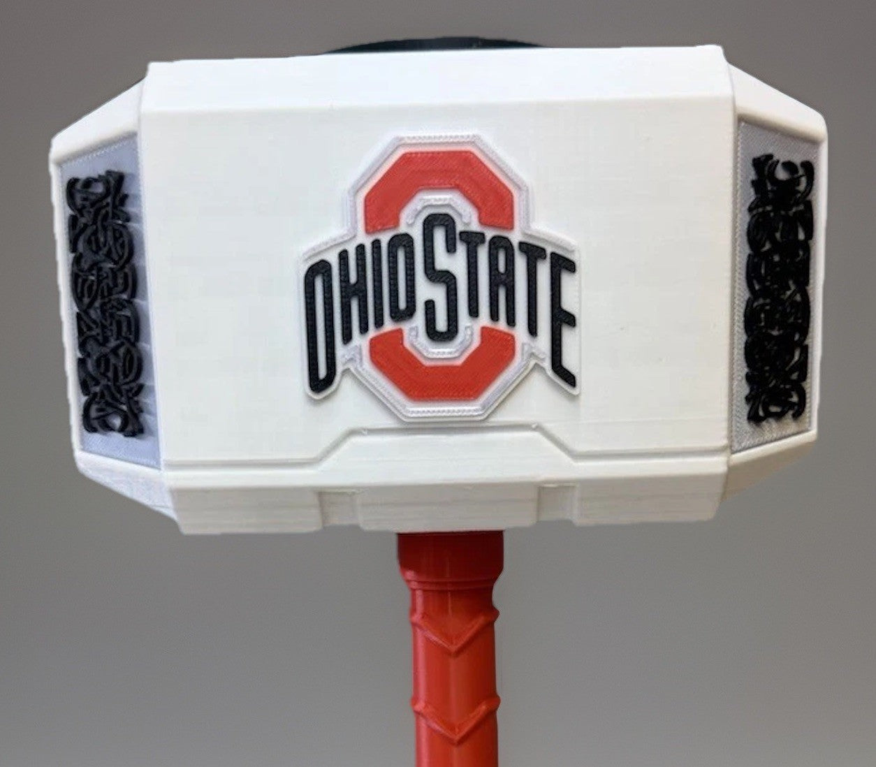 OSU Ohio State University Thor Mjolnir Hammer Buckeyes Man Cave Office Gift