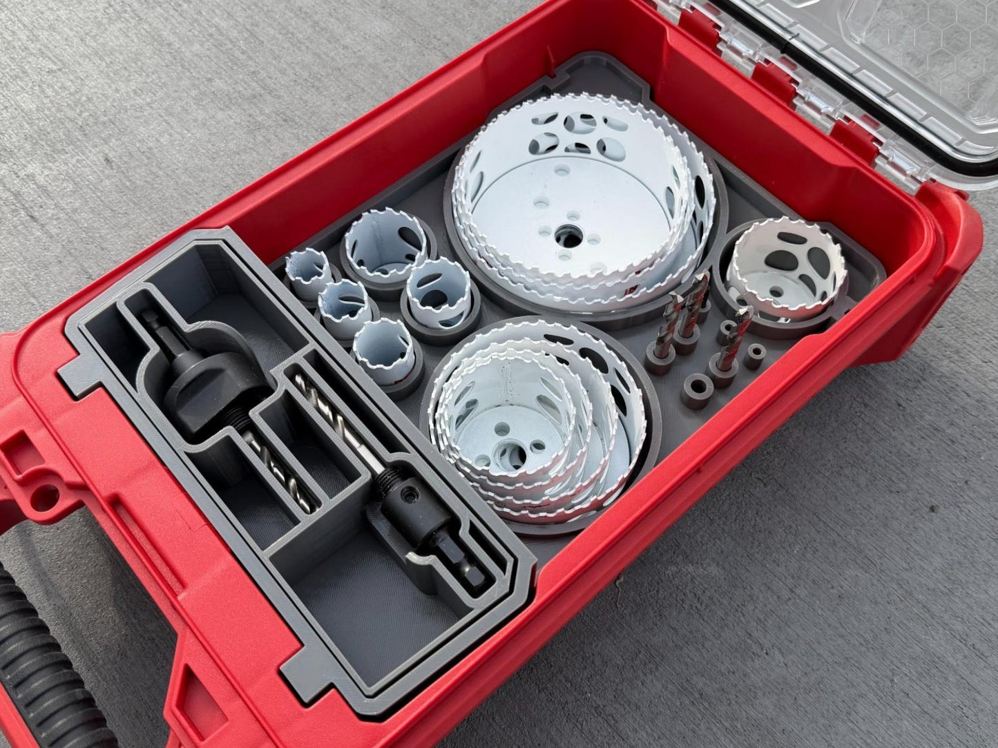 Insert for Milwaukee HOLE DOZER 21pc Hole Saw Bit Set & Packout Organizer