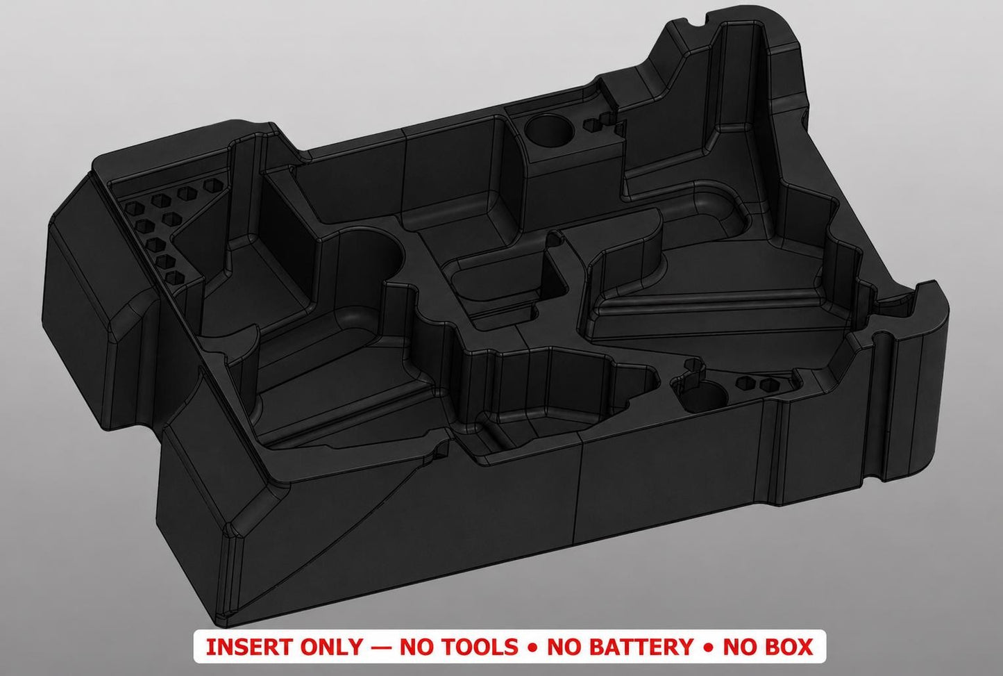 Milwaukee Packout Insert for M12 Fuel Hammer Drill & 1/4 Impact Driver