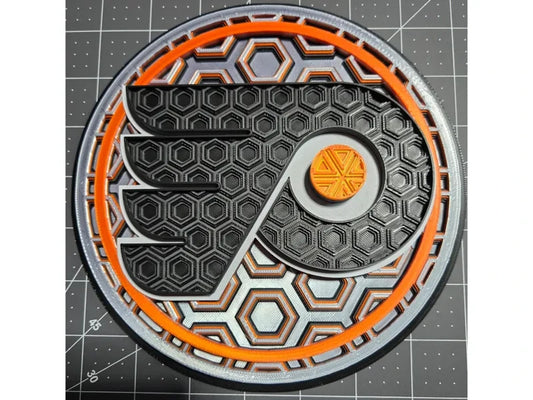 Philadelphia Flyers Wall Art Or Display 3D printed Dimensional Mosaic