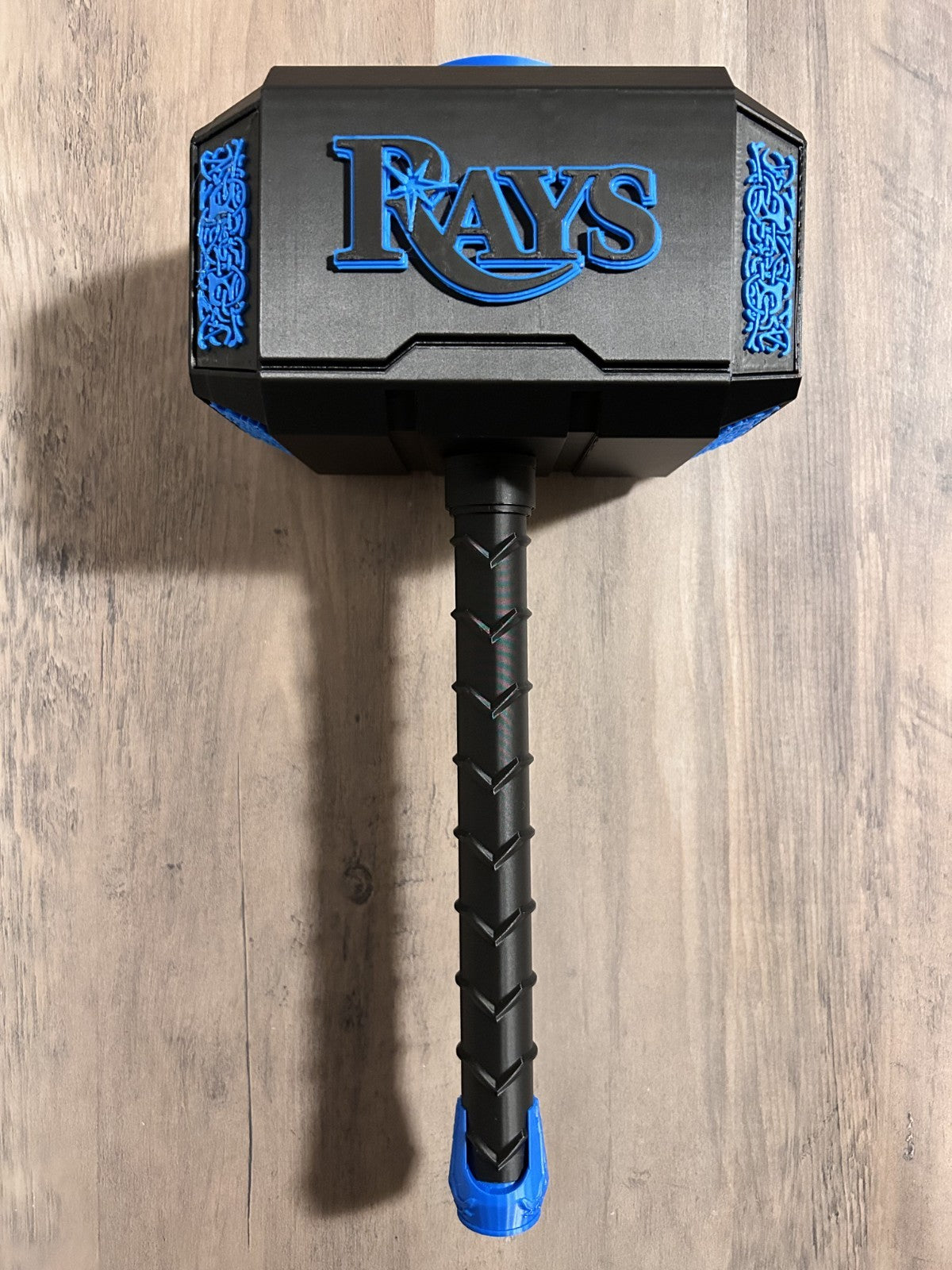 Eclipse Baseball Rays Themed Mjolnir Thor's Hammer