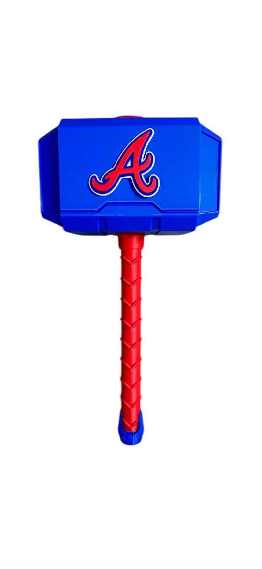 Atlanta Braves MLB Mjolnir Thor's Hammer. Life Size  3D Printed Fan Art