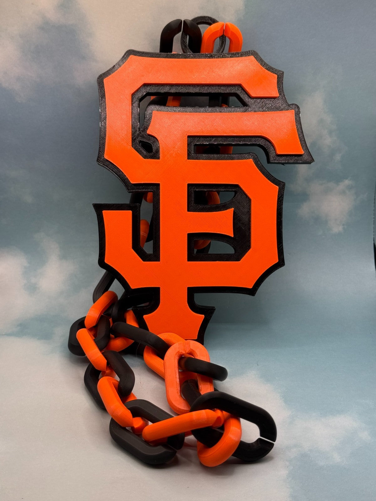San Francisco Giants Oversized Necklace Pendant Handmade 3D Printed